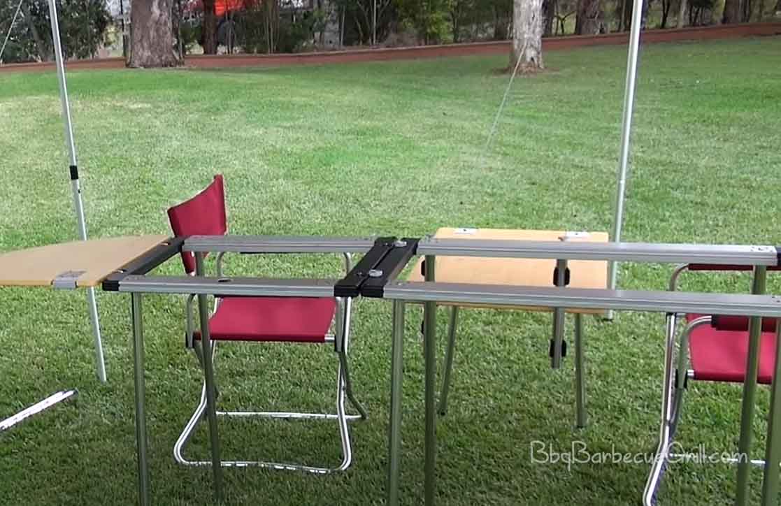 Best camping grill table