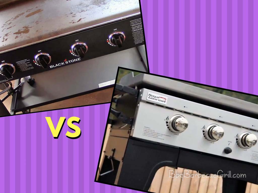 Blackstone Griddle vs. Outdoor Royal Gourmet BBQ, Grill