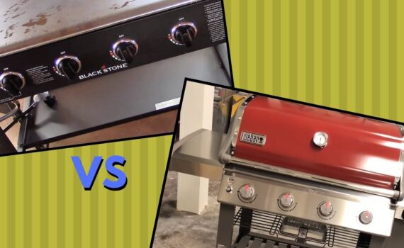 Blackstone griddle vs weber grill
