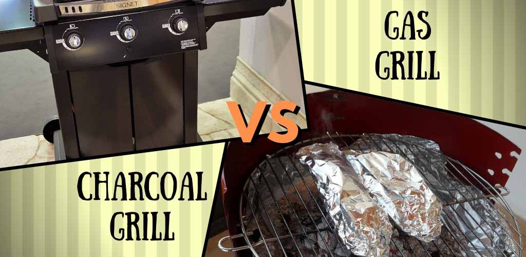 Charcoal grill vs gas grill