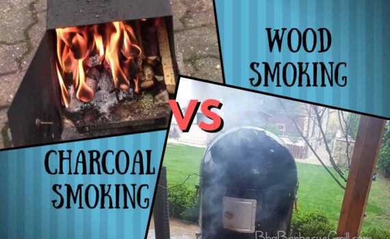 Charcoal vs wood smoking