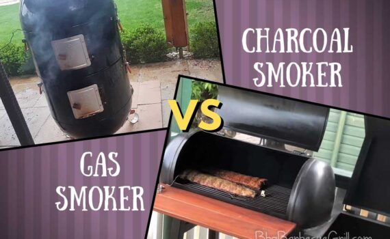 Gas vs charcoal smoker