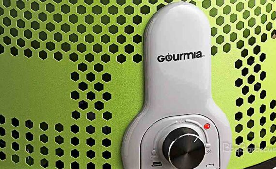 Gourmia GBQ330 Portable Charcoal Electric BBQ Grill