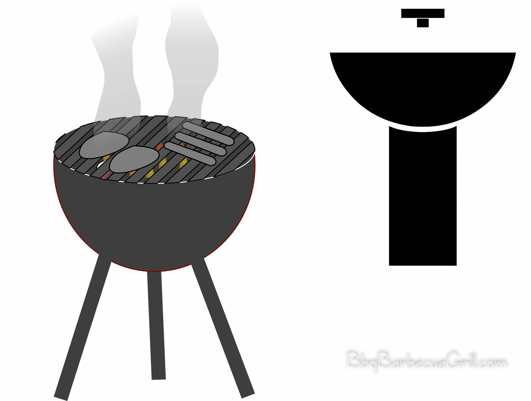 Grilling in the backyard
