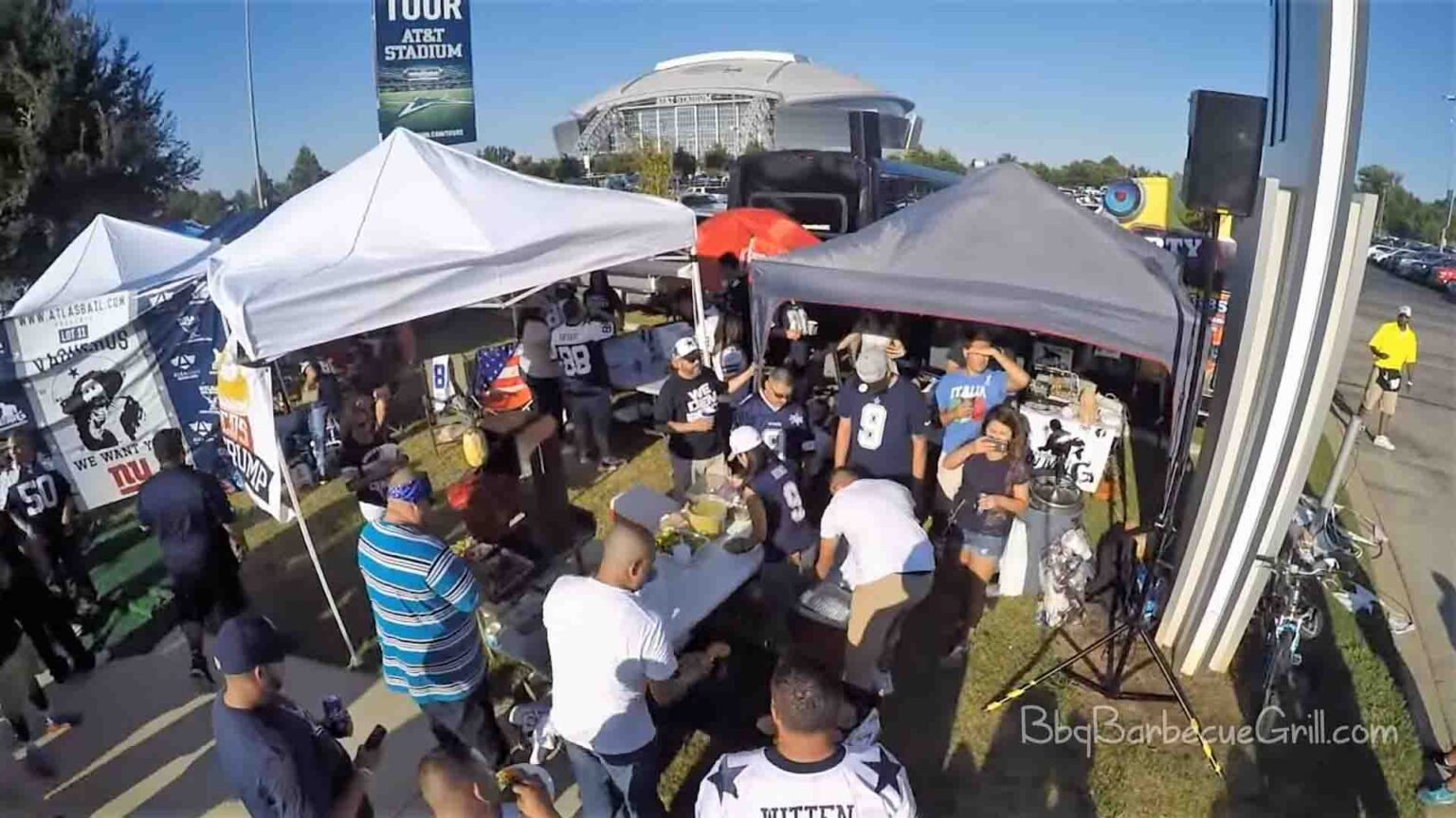 History of Tailgating BBQ, Grill