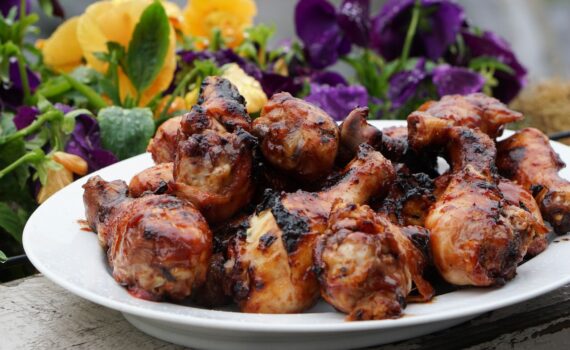 How long to grill drumsticks on charcoal grill
