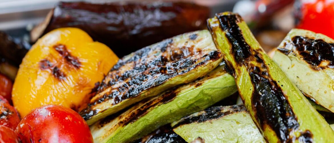 How to char vegetables