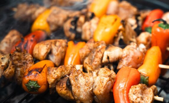 How to grill kebabs on charcoal grill