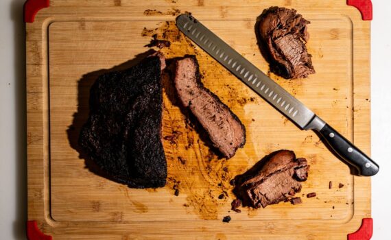 How to season a brisket before smoking