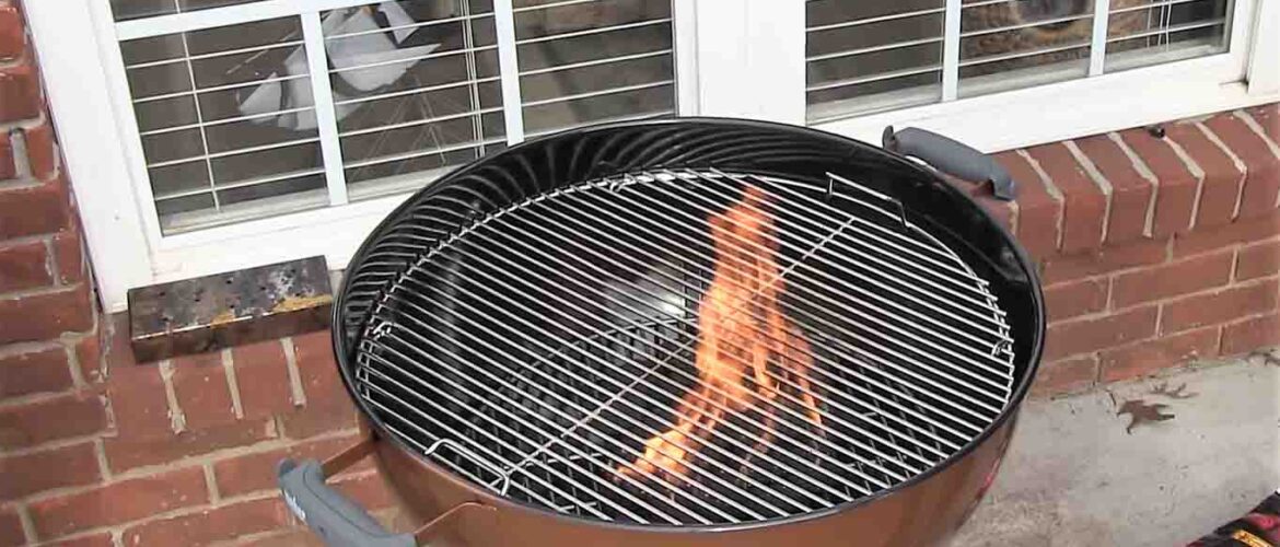 How to season a weber grill