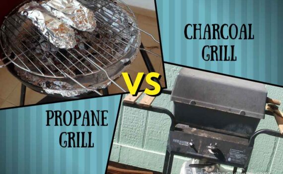 Propane grill vs charcoal grill