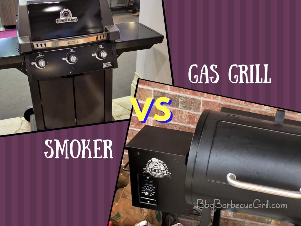 Smoker vs gas grill