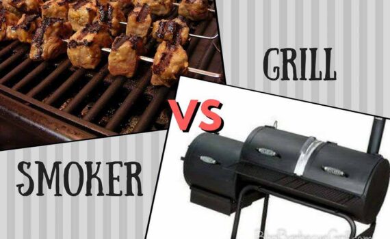 Smoker vs grill