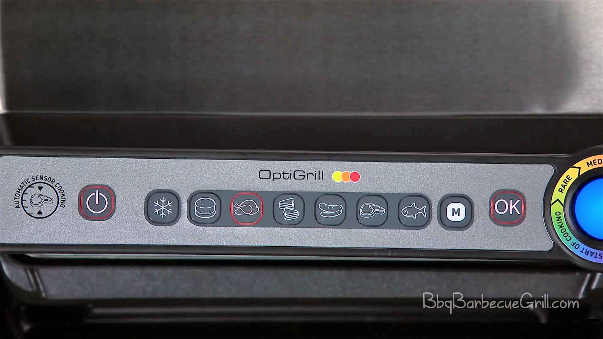 T-fal GC702 OptiGrill Stainless Steel Indoor Electric Grill