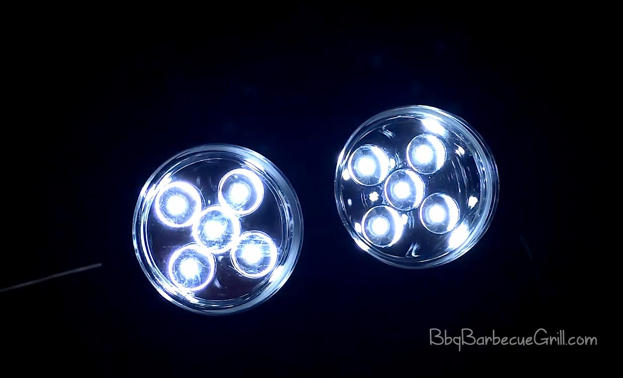 Zeust Sirius Light for Illuminated Grill Area BBQ, Grill